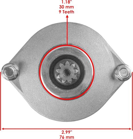 Caltric Starter Motor متوافق مع Kawasaki KFX450R KSF450-B ATV 21163-0033 2008 2009 2010-2014 in Saudi Arabia