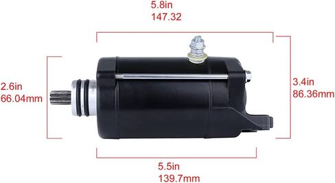 RAREELECTRICAL New Starter Compatible With Kawasaki Personal Watercraft And Jet Ski 21163-3702, 21163-3709, in Saudi Arabia