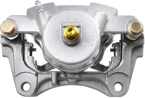 AutoShack Front Left Brake Caliper Assembly with Bracket Replacement for 2005-2010 Chevrolet Cobalt 2003-2007 Saturn Ion 2005-2006 Pontiac Pursuit 2007-2009 G5 2.2L 2.4L FWD Driver Side BC2972 in Saudi Arabia