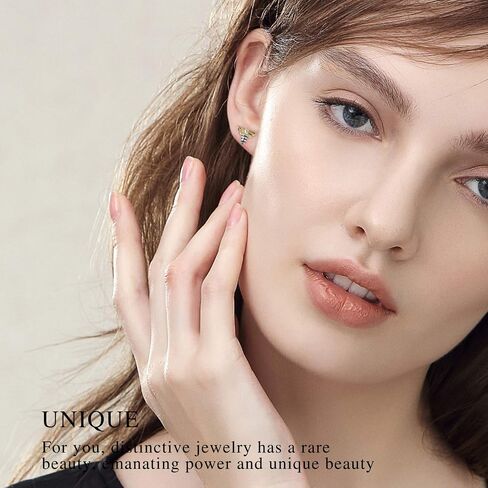 Lotus Fun 925 Sterling Silver Stud أقراط جميلة عسل Bee Studring ، هدية مجوهرات فريدة من نوعها مصنوعة يدويًا للنساء والفتيات in Saudi Arabia