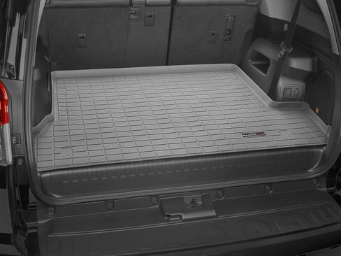 WeatherTech Cargo Trunk Liner for Toyota 4Runner W/3rd Row Seating (No Cargo Deck) - Behind 2nd Row (40486) Black in Kuwait