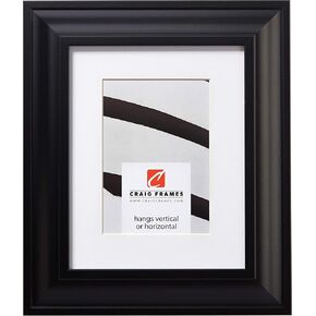 Craig Frames 20x24 إطار صورة مصحوب إلى 16 × 20-ساتان أسود معاصر نمط راقي 21834-700 ، صب 2 بوصة ، يشمل زجاج زجاجي ، والدعم ، وعدة معلقة سهلة-شاشة الجدار in Kuwait