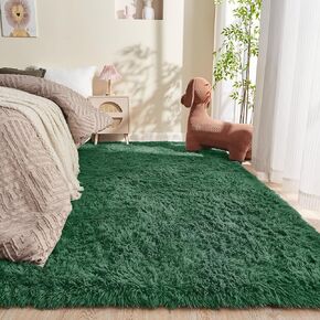 OPPODREAM 4x6 Pink Rugs for Bedroom, Ultra-Soft Fluffy Area Rugs for Living Room, 4 x 6 Shag Carpet for Nursery, Kids, Girl, Boy, Baby, Plush, Fuzzy, Shaggy, Cute Home Decor in Saudi Arabia