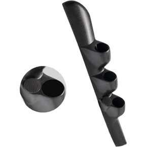 Glowshift Black Triple Pare Gauge Pod متوافق مع Dodge Ram Cummins 1500 2500 3500 1998-2002 - GAUGES ABS Plastic ABS (3) 2-1/16 "(52 مم) in Kuwait