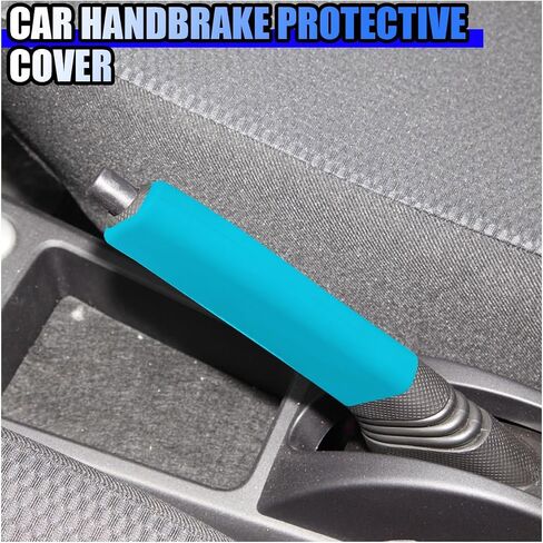 3PCS Silicone Car Steering Wheel Cover Set, Anti-Slip Car Steering Wheel & Handbrake & Gear Shift Cover, Universal Auto Interior Decoration Protector for Most Vehicles (Yellow) in Saudi Arabia