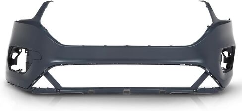 Front Bumper Cover Primed Compatible with Ford Escape 2017-2019 GJ5Z-17757-APTM, GJ5Z-17C947-AA, GJ5Z-17C947-AB with Tow Hook Hole & Fender Bracket in Saudi Arabia