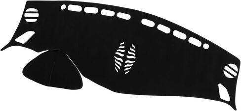 Car Dashboard Cover Compatible for Nissan Murano 2015-2019, Protective Polyester Black Center Console Interior Trim Dash Cover Mat Pad Vehicle Components in Saudi Arabia