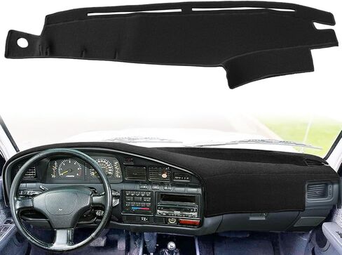 Dash Cover Mat Custom Fit for Toyota Land Cruiser Without Handle,Dashboard Cover Pad Cap Carpet Protector (Black) K253A in Saudi Arabia