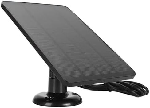 Solar Panel for Ring Doorbell, 10W Solar Panel Camera Charger Compatible with Ring Battery Video Doorbell 2 3 3 Plus 4Plus, for Google Nest (CSP4W-O-W) in Saudi Arabia