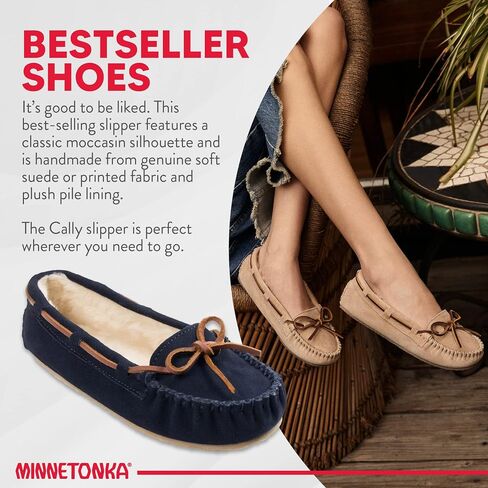 حذاء Minnetonka النسائي Cally Loafer، شريط Frisco، 6 in Kuwait