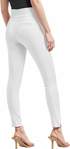 Hybrid & Company Women's Premium Comfort Pants Ultra Stretch Tailored Fit Office Trousers in Kuwait