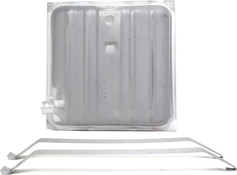 Garage-Pro 16 Gallons استبدال خزان الوقود لشيفروليه بيل إير 1957 3.8L 3.9L 4.3L 4.6L سلسلة واحدة من الخسارة 3.8L 4.3L 4.6L غاز كوبيه سيدان 25-1/4 "× 25" × 8-1/4 " in Saudi Arabia