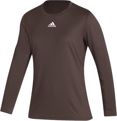 adidas Creator Long Sleeve Top - Women's Training M Sand/White in Saudi Arabia
