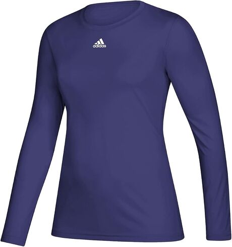 adidas Creator Long Sleeve Top - Women's Training M Sand/White in Saudi Arabia