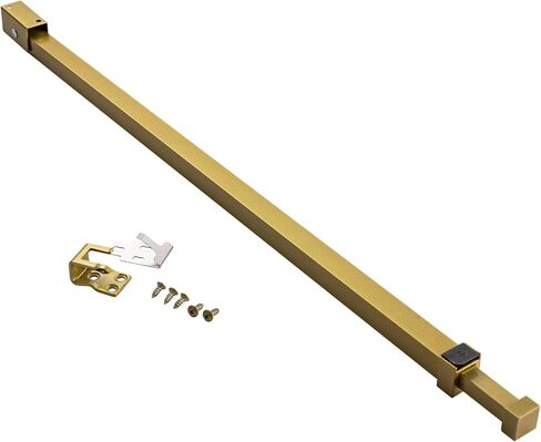Ideal Security Sliding Door Security Bar with Childproof Lock, Adjustable, for Patio Doors and Sliding Glass Doors (25.75-47.5 Inches) in Saudi Arabia