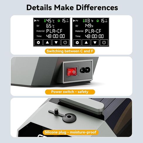 Creality Official CFS Multicolor 3D Printer Automatically Filament System, Moisture-Proof Filament Storage, Supports 4 Parallel Devices for 16 Color Printing, for K2 Plus 3D Printer in Saudi Arabia