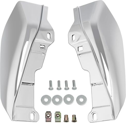 TCT-MOTORPARTS Carbon Fiber Look Mid-Frame Air Deflectors Fit For Harley Touring 2009-2023 in Kuwait