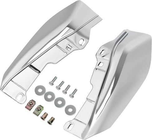 TCT-MOTORPARTS Carbon Fiber Look Mid-Frame Air Deflectors Fit For Harley Touring 2009-2023 in Kuwait