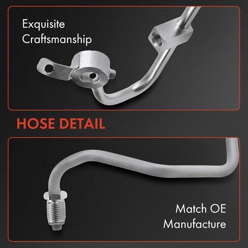 A-Premium Power Steering Pressure Hose Line Assembly Compatible with Hyundai Genesis 2009 2010 2011 2012 2013 3.8L 4.6L in Saudi Arabia