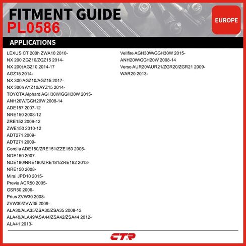 CTR Hybrid Type Stabilizer Link PL0586 in Saudi Arabia
