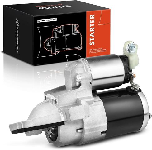 A-Premium Starter Motor متوافق مع MAZDA MX-5 MIATA 2006-2008 2.0L & MX-5 MIATA 2012-2015 2.0L ، 12V 1.4KW 11 أسنان في اتجاه عقارب الساعة ، استبدل# LFG118400 in Saudi Arabia