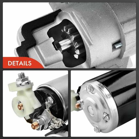 A-Premium Starter Motor متوافق مع MAZDA MX-5 MIATA 2006-2008 2.0L & MX-5 MIATA 2012-2015 2.0L ، 12V 1.4KW 11 أسنان في اتجاه عقارب الساعة ، استبدل# LFG118400 in Saudi Arabia