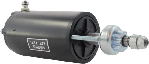 New Outboard Starter Compatible with Chrysler Mercury Marine Force Marine U.S. Marine 100HP 105HP 115HP 120HP 125HP 130HP 140HP 150HP 70HP 75HP 80HP 85HP 90HP 50-616955-1 50-F616955-1 F616955 F6169551 in Saudi Arabia