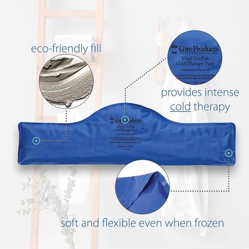 Core Products Flexible Vinyl Intense Cold Therapy Pack for Neck - 6" X 20" in Kuwait