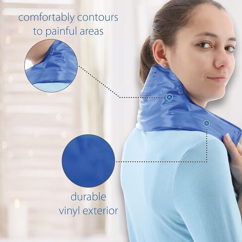 Core Products Flexible Vinyl Intense Cold Therapy Pack for Neck - 6" X 20" in Kuwait