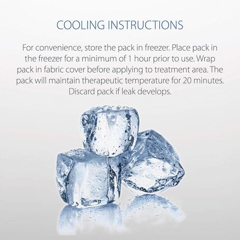 Core Products Flexible Vinyl Intense Cold Therapy Pack for Neck - 6" X 20" in Kuwait