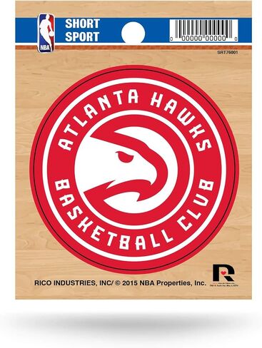 RICO Industries NBA Basketball Denver Nuggets Short Sport Decal 3.75 'X 4.75' Die Cut Logo Short Sport Decal in Saudi Arabia