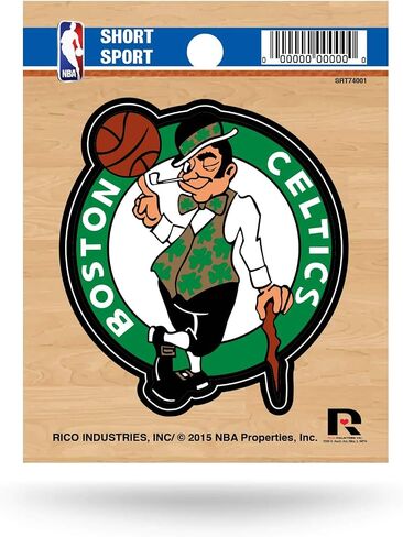 Rico Industries NBA Basketball Denver Nuggets Short Sport Decal 3.75' x 4.75' Die Cut Team Logo Short Sport Decal in Saudi Arabia