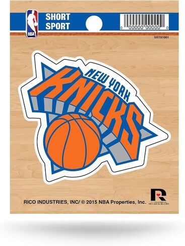Rico Industries NBA Basketball Denver Nuggets Short Sport Decal 3.75' x 4.75' Die Cut Team Logo Short Sport Decal in Saudi Arabia