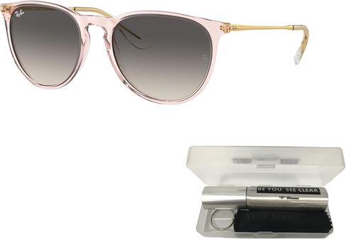 Ray-Ban RB4171 حزمة النظارات الشمسية: RB 4171 Erika 674211 Erika شفاف اللون الرمادي الرمادي والعقار النظارات in Saudi Arabia
