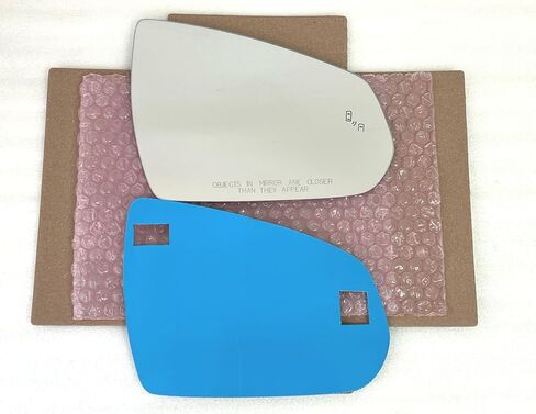 Replacement Blind Spot Mirror Glass with Full Size Adhesive for 2010-2016 Cadillac SRX Passenger Side View Right RH in Saudi Arabia