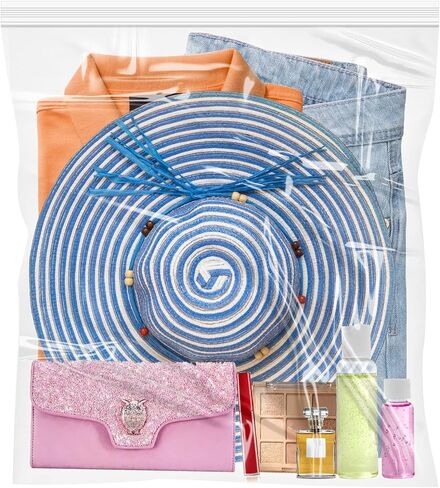 15 PCS Large Ziplock Bags for Storage,18x24 Inches 5 Gallon Ziploc Bags for Storing Fruits, Vegetables, Clothes, Shoes, Bread, Snacks Flavor in Saudi Arabia