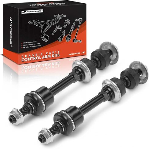 A-Premium 2 x Front Sway Bar Links Stabilizer Bar Links, Compatible with Ford F-150 F150 2005-2008 & Lincoln Mark LT 2006-2008, RWD in Saudi Arabia
