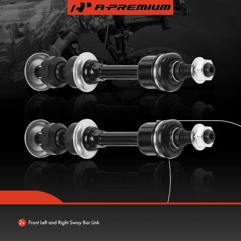 A-Premium 2 x Front Sway Bar Links Stabilizer Bar Links, Compatible with Ford F-150 F150 2005-2008 & Lincoln Mark LT 2006-2008, RWD in Saudi Arabia