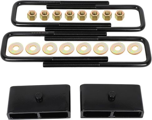 ECCPP 1.5" Rear Lift Blocks 2011-2019 for Chevrolet Silverado/for GMC Sierra 2500HD / 3500HD (2WD 4WD) - High-Strength Steel 3/4th Pin Blocks in Saudi Arabia