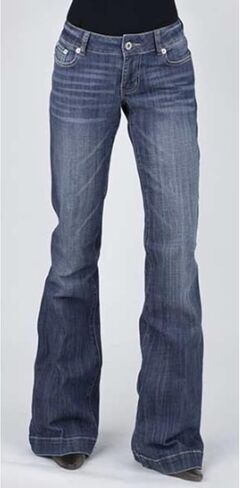 Stetson Women's 214 Trouser Jeans Blue 6 LNG in Saudi Arabia