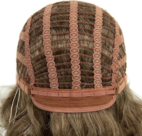 المستعارين الفضي الأبيض القصيرة المجعد للنساء مقاومة للحرارة الشعر الاصطناعي موجة شعر مستعار للسيدة العجوز السيدة كلوز شعر مستعار (أبيض) in Kuwait