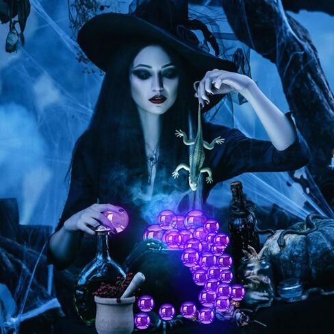 100 Pcs 1.18 inch Christmas Ball Ornaments Mini Christmas Iridescent Ornaments Set Rustic Christmas Bulbs Ornaments Christmas Balls Miniature Christmas Tree Ornaments for Xmas Tree Decor in Kuwait