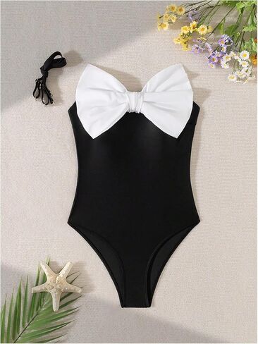 Wdirara Women's Bowknot Strapless قطعة واحدة in Kuwait