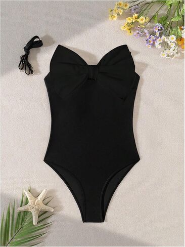 Wdirara Women's Bowknot Strapless قطعة واحدة in Kuwait