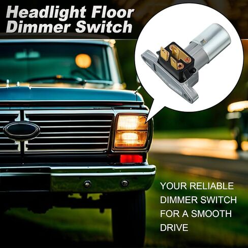 FEEKOON 1 PCS DS-72 DS72T D808 مفتاح خافتة المصباح الأمامي ، مفتاح خافت للسيارة مع 3 طرفي ، استبدال OEM in Saudi Arabia