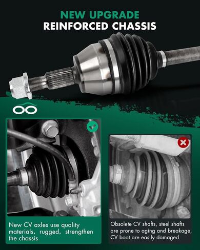 Scitoo Front Riture CV Axle Sheaft Assembly 2014-2016 for Ford Transit Connect 66-2352 in Kuwait