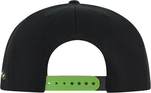 DC Comics Batman Baseball Cap, The Riddler Adult Snapback Hat with Flat Brim, Black, One Size in Saudi Arabia
