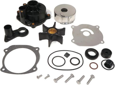 The ROP Shop Water Pump Rebuild Kit for 1980 Johnson 85HP, J85TXCSA, J85TLCSA, J85MLCSA, EFI in Saudi Arabia
