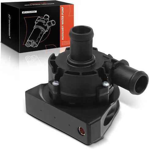 A-Premium Engine Auxiliary Water Pump W/Bracket - DOHC SOHC 4Cyl 1.2L 1.4L - Compatible with Audi & Volkswagen - 2013-2018 - A1, A3, Golf, Tiguan, Q2, Q3, Caddy, Polo in Saudi Arabia