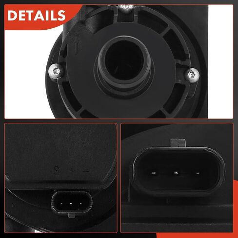 A-Premium Engine Auxiliary Water Pump W/Bracket - DOHC SOHC 4Cyl 1.2L 1.4L - Compatible with Audi & Volkswagen - 2013-2018 - A1, A3, Golf, Tiguan, Q2, Q3, Caddy, Polo in Saudi Arabia